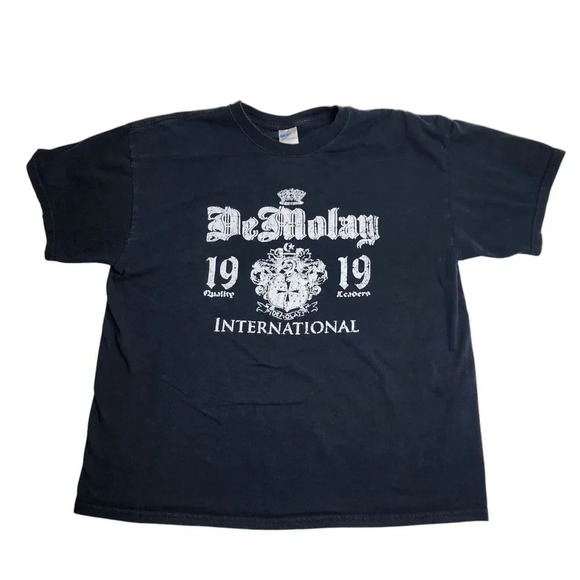 DeMolay International 1919 Freemason Shirt Masonic Men's Size XL - Picture 1 of 7